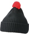 Čepice Knitted Cap with pompon Myrtle Beach (MB7540)