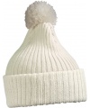 Čepice Knitted Cap with pompon Myrtle Beach (MB7540)