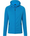 Pánská strečová fleece bunda s kapucí James&Nicholson (JN786)