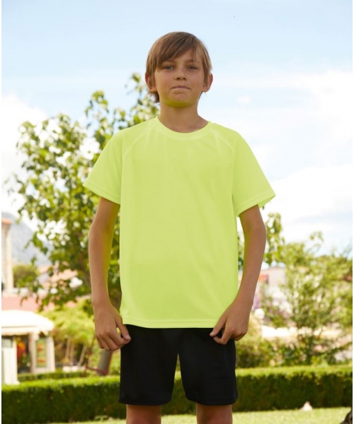 PexSport.cz - Dětské sportovní tričko s krátkým rukávem Performance Fruit Of The Loom (61-013-0)