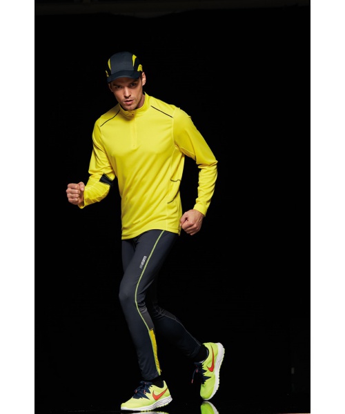 PexSport.cz - Pánské běžecké kalhoty James&Nicholson Men's Running Tights 