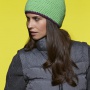 Čepice Myrtle Beach Pompon Hat with contrast stripe